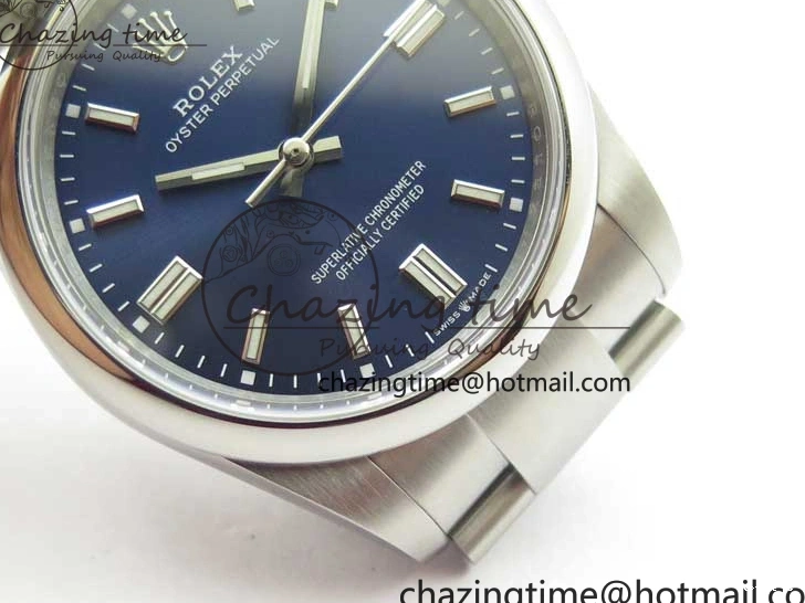 0101 UrbanChic Oyster Perpetual 36mm 126000 BP Best Edition Dark Blue Dial on SS Bracelet 2651